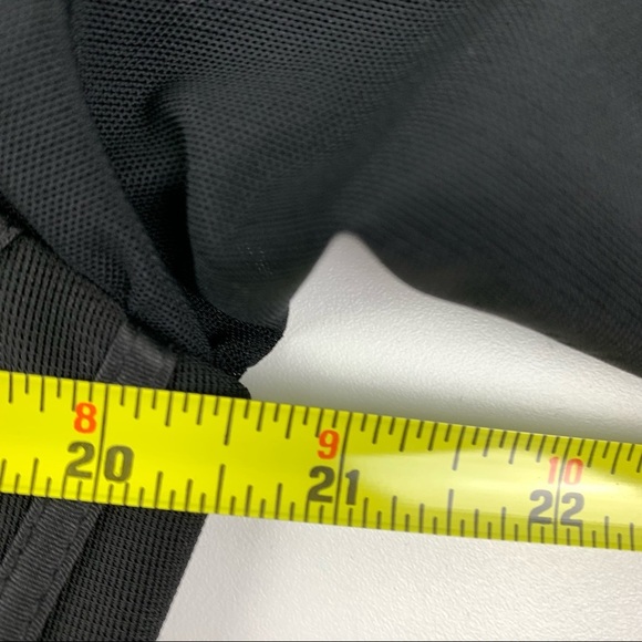 GILANI Black Long Sleeve V-Neck Sheer Top - Picture 8 of 11